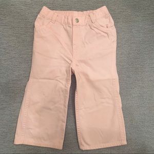 Cute light girls Sonoma light pink pants!